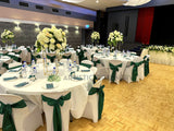 For Hire - Hire White Round Table Cloth WA 300cm Diameter (Code: HI0021R) | ARTISTIC GREENERY