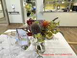 DT02 - FA1132VNH-DT - Small Flower Arrangement in Vase for Dining Tables (Ref: Carmel Roshana Care) | ARTISTIC GREENERY