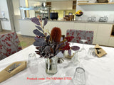DT03 - FA1132VNH-DT - Small Flower Arrangement in Vase for Dining Tables (Ref: Carmel Roshana Care) | ARTISTIC GREENERY