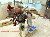 DT06 - FA1132VNH-DT - Small Flower Arrangement in Vase for Dining Tables (Ref: Carmel Roshana Care) | ARTISTIC GREENERY