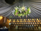 Hanging floral for chandelier Oakroom Sandalford Estate - Wedding Package - Ceremony & Reception (Chloe @ Sandalford Estate)