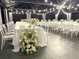 Wedding Package - Dusty Pink & White - Lenore & Liam (Apr 25) at Nikola Estate Pavilion |  ARTISTIC GREENERY Silk Flowers Wedding and Event Decoration for Hire Perth WA Australia