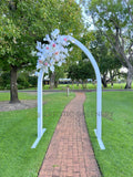 Arbor flowers - Wedding Package - Dusty Pink & White - Lenore & Liam (Apr 25) at Nikola Estate Pavilion |  ARTISTIC GREENERY Silk Flowers Wedding and Event Decoration for Hire Perth WA Australia