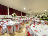 For Hire - White Round Table Cloth 300cm Diameter (Code: HI0021R)