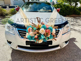 Wedding Car Flower Decorations - WCD005 - $250 Front Flowers Only