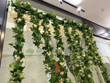 Evelyn Beauty (Belmont Forum) - Draping Vines with Flowers for Shop Front | ARTISTIC GREENERY