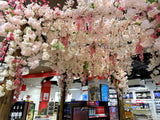 Perth International Airport Arrivals Duty Free - Floral Stand Display | ARTISTIC GREENERY Commerical Fitout with Artificial Flowers WA