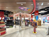 Perth International Airport Arrivals Duty Free - Floral Stand Display | ARTISTIC GREENERY Commerical Fitout with Artificial Flowers WA