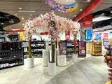 Perth International Airport Arrivals Duty Free - Floral Stand Display | ARTISTIC GREENERY Commerical Fitout with Artificial Flowers WA