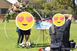 For Hire - X'mas Photo Prop / Christmas Circular Backdrop (Code: HI0015XMAS) Ref: Hamersley Carols