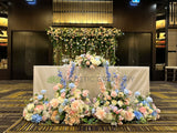 Sweetheart Table - Wedding Package - Ceremony & Reception (Sharron & Vik) @ Pan Pacific Perth | ARTISTIC GREENERY