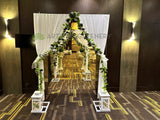 Wedding Entrance - Wedding Package - Ceremony & Reception (Sharron & Vik) @ Pan Pacific Perth | ARTISTIC GREENERY