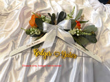 Wedding Coat Hanger (Flowers Only) - Product Code: WEDHANG (Ref: Chloe) | ARTISTIC GREENERY