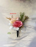Custom-made Floral Crown - Pink (CROWN003) ideal for baby shower | ARTISTIC GREENERY