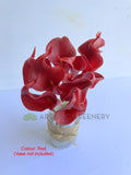 SP0065 Arum Lily / Calla Lily Bunch Real Touch 36cm 4 Colours