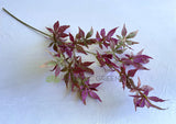 LEA0128 Artificial Maple Foliage 83cm Purple | ARTISTIC GREENERY