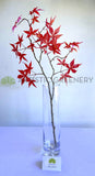LEA0129 Faux Maple Foliage 90cm Red | ARTISTIC GREENERY