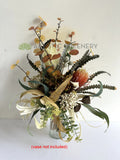 Natural Style Bouquet (Upright) - Native Flowers - Melanie J (wedding March 2025) | ARTISTIC GREENERY