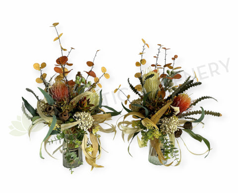 Natural Style Bouquet (Upright) - Native Flowers - Melanie J (wedding March 2025) | ARTISTIC GREENERY