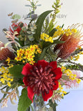 FA1130 - Australian Natives Floral Arrangement 70cm Tall | ARTISTIC GREENERY