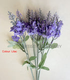Lilac - SP0048-S93 Artificial Silk Lavender Bunch 32cm Lilac / White / Purple (Clearance Stock) | ARTISTIC GREENERY