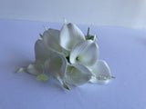 SPRING SALE - SP0065 Arum Lily / Calla Lily Bunch Real Touch 36cm 4 Colours