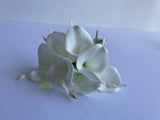 SP0065 White Arum Lily / Calla Lily Bouquet 36cm Real Touch | ARTISTIC GREENERY