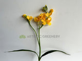 SP0452 Imitation Freesia Bunch 58cm Real Touch Yellow | ARTISTIC GREENERY AUSTRALIA