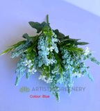 SP0454 Astilbe Bunch 35cm White / Blue