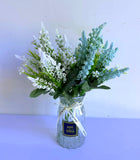 SP0454 Astilbe Bunch 35cm White / Blue