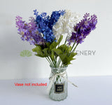 SP0465 Silk Lilac Flower Bunch 38cm 4 Colours | ARTISTIC GREENERY