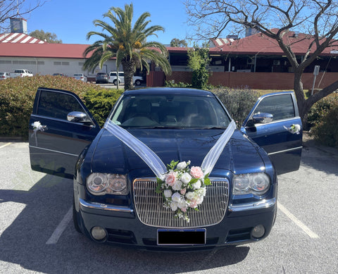 Wedding Car Flower Decorations - WCD003 - $250 Front Flowers Only