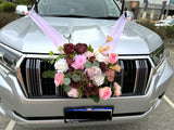 Wedding Car Flower Decorations - WCD004 - $250 Front Flowers Only