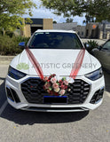 Wedding Car Flower Decorations - WCD008 - $200 Front Flowers Only