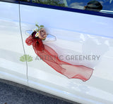 Wedding Car Flower Decorations - WCD008 - $200 Front Flowers Only