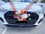Wedding Car Flower Decorations - WCD008 - $200 Front Flowers Only