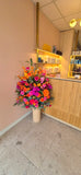 Wild Rose Hair (Inglewood) - Custom-designed Flower Arrangements for Counter & Shelf