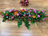 For Hire - Spring Colourful Bridal Table Centrepiece 170cm (Code: HI0017)
