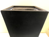 Tapered Fiberglass Planter (Code: FG55018-60) Black / White