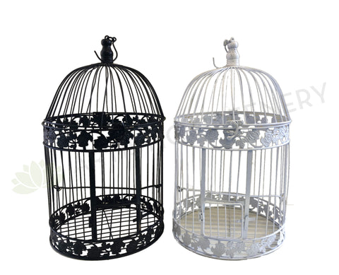 ACC0029 Decorative Bird Cage 2 Colours (Black / White) 3 Sizes