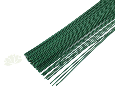 ACC0055T Thick Green Coated Wire 40cm (5 wires)