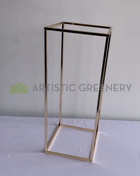 ACC0087C - Gold Stand Rectangle (Chrome Finish) 60 / 80 / 100cm - ideal ...