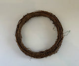 ACC0098 - 25cm diameter plain ratten wicker ring | ARTISTIC GREENERY
