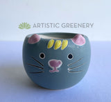 ACC0109 Ceramic Animal Vase 7cm 4 Styles