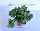 Style G - ACC0110 Faux Small Potted Succulent 15cm 9 Styles | ARTISTIC GREENERY 