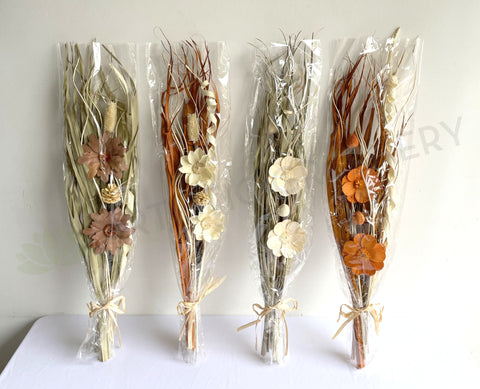 ACC0111-25B Dried Flower Bouquet 93 x 21cm 4 Styles | ARTISTIC GREENERY