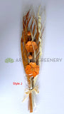 J - ACC0111-25B Dried Flower Bouquet 93 x 21cm 4 Styles | ARTISTIC GREENERY