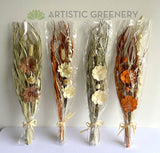 ACC0111-25B Dried Flower Bouquet 93 x 21cm 4 Styles | ARTISTIC GREENERY