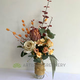For Hire - Silk Flowers for Aisle Chairs (Code: HI0039)