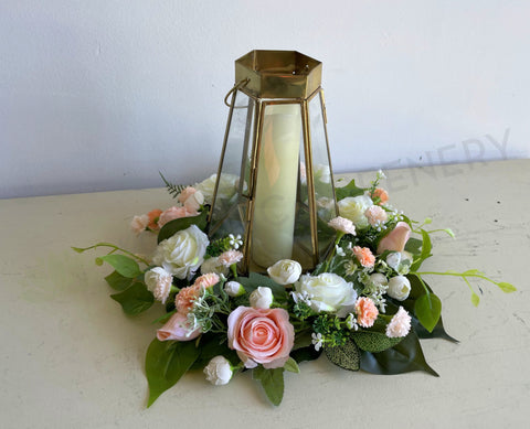 Candle Ring Wreath Wedding Table Centrepieces Ankit S